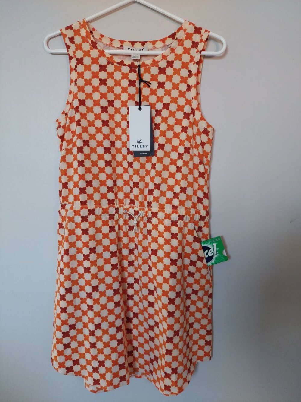 Tilley Tech Silk Dress With Zipped Pockets XS UPF 50+
